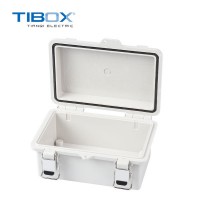 TIBOX金屬搭扣+鉸鏈型防水戶外接線盒