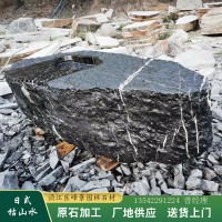 河北中國黑山石切片 張家口異型加工石材 園林工程承包