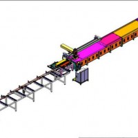 數控棒材剪切彎曲生產線